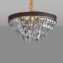 Ritz - Crystal Leather Chandelier